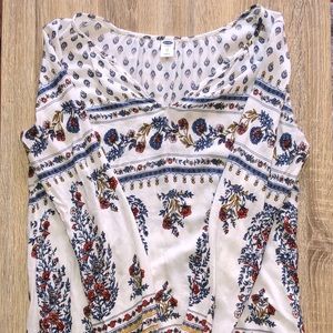 Old Navy Paisley Blouse